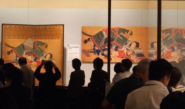 連日、多くの観客を集めた春画展=東京都文京区の永青文庫