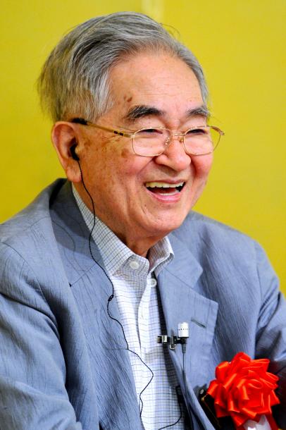 鶴見俊輔さん=2009年、京都市
