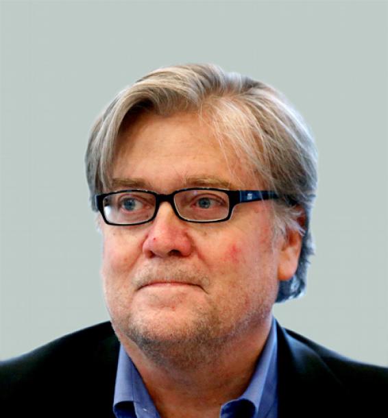 保守系サイト「ブライトバート・ニュース」の会長、スティーブン・バノン氏=ロイター