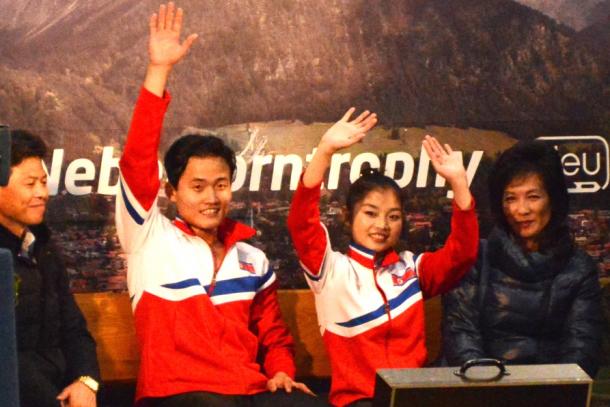 平昌五輪出場枠を獲得した北朝鮮ペア、リョム・テオク、キム・ジュシク組