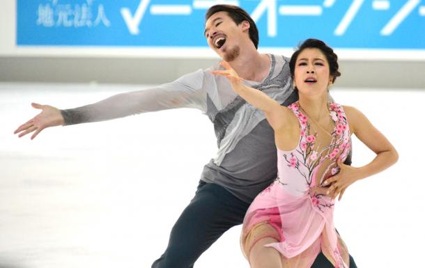 アイスダンスの出場枠を獲得した村元哉中、クリス・リード組