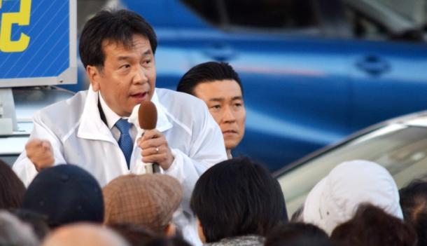 立憲民主党の枝野幸男代表