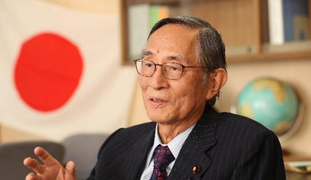 自民党の細田博之・憲法改正推進本部長=11月10日午後、東京・永田町