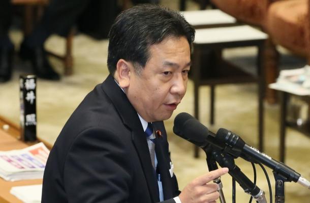 立憲民主党の枝野幸男代表